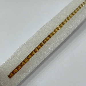 Loupe Clean Natural <b>Citrine</b> Quartz Emerald Cut 6x4mm Calibrated Shaded Set 16.18Ct Loose Yellow Gemstones Madagascar Grade - Product Image 1