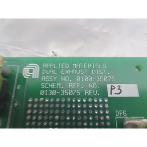 AMAT 0100-35075 ASSY PCB DUAL EXHAUST - Equipo y piezas de semiconductores de confianza de la marca global Trusted Global Legacy - Product Image 4