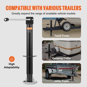 Supporto a A per Rimorchio con Capacità di Carico di 2268 kg, Maniglia di Sollevamento Pratica per Rimorchi RV - Product Image 6