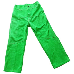Customized Design Top Quality Best Quality <b>Split</b> Leather Welding <b>Trouser</b> for Safety Leather Industrial Safety Work Wears - Product Image 3