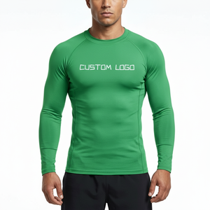 Men Long Sleeve <b>Compression</b> <b>Shirt</b> Quick Dry Gym Fitness Training Wear Supplier - Product Image 1