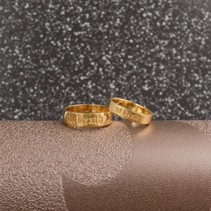Bague en argent fin « Til Death » – Tendance, empilable, pour anniversaire et promesse, avec incrustation invisible - Product Image 3