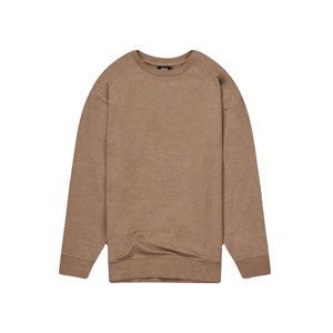 Sweatshirts pour hommes personnalisés teints en couleur unie pull unisexe personnalisé sweat unisexe col rond hommes sweat - Product Image 1