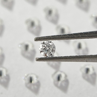 OM GEMS 2.8-3.0 mm Diamantes Sueltos CVD Cultivados en Laboratorio, Corte Brillante, Color Blanco E-F, Por Quilate, Corte Excelente, India