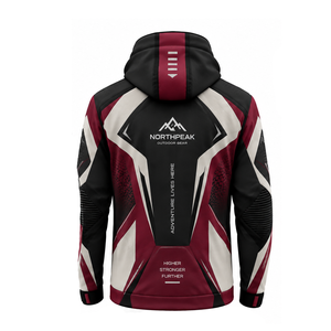 Veste d'été légère et respirante en textile, veste de moto personnalisée pour motard, veste de protection en textile pour l'été, en vente - Product Image 2