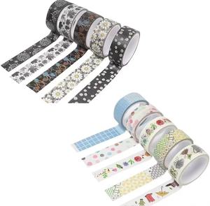 Juego de Cintas Decorativas Washi para Scrapbooking, Manualidades, Cintas Adhesivas, Papelería, Venta al por Mayor - Product Image 2