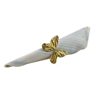 Nouveaux porte-serviettes en métal design, argent brillant poli, pour événements, fêtes, traiteurs et décorations - Product Image 3