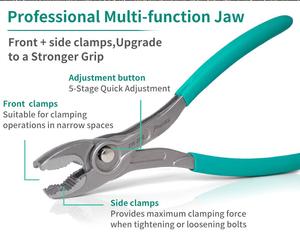 PK-6035実用的な多目的電気セットスマート電圧テスター電子ワイヤーストリッパースリップノーズプライヤー六角レンチ - Product Image 5