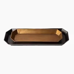 Bandeja de Chocolate de Alta Gama, Plato de Postre de Metal, Bandeja para Servir Dulces de Acero Inoxidable, para Uso en Cocina y Comedor - Product Image 4