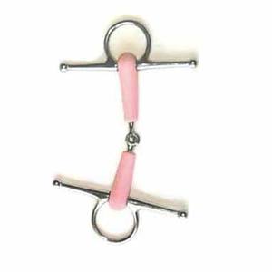2026 Bocado para Caballo de Acero Inoxidable Rosa Acolchado Articulado, Equipo de Equitación, Bocado para Caballo Western - Product Image 6