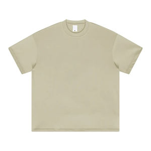 T-shirts amples et surdimensionnés pour hommes, 100 % coton lourd 260 g/m², de haute qualité, personnalisables avec logo imprimé, tailles US, coupe carrée - Product Image 3