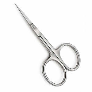 Ciseaux à cuticules multifonctionnels en acier inoxydable, pousse-cuticules, lame droite, pointe acérée, manche durable, outil de manucure manuel pour adultes - Product Image 2