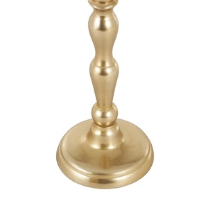 Luxury Antique <b>Brass</b> Spindle Candle Holder Set Elegant Tiered Metal Large <b>Candlestick</b> Holder for Wedding Centerpiece & Home Deco - Product Image 3