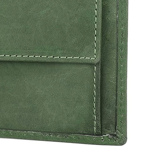 Cartera de Cuero Hecha a Mano de Alta Calidad, Cierre de Cremallera Totalmente Personalizado, Precio de Fábrica, PVC Impermeable, Cierre Plegable Corto - Product Image 6