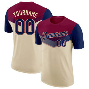 Camiseta Personalizada Informal, 100% Poliéster, Manga Corta, Jersey Deportivo para Equipo, Sublimación con Nombre, Número y Diseño - Product Image 1