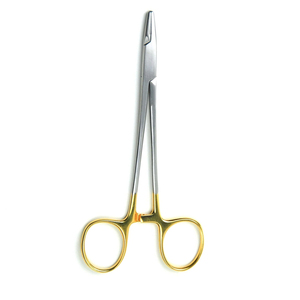 Porte-aiguille chirurgical manuel en acier inoxydable, instrument médical de précision de STKR INTERNATIONAL - Product Image 5