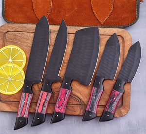 Premium Forged Damascus Steel Chef <b>Knife</b> Collection Ergonomic Bone Handles High-Polish Finish Eco-Friendly <b>Kitchen</b> <b>Knife</b> - Product Image 1