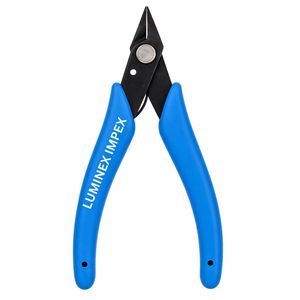 Chisel Nose Pliers Blue Handle Precision Jewelry Tool Flat Jaw <b>Wire</b> Bending Forming Tool Professional <b>Craft</b> Hand Tool - Product Image 2