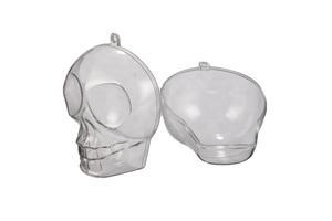 Kwang Hsieh Conteneur à bonbons en plastique transparent en forme de crâne pour le stockage des aliments - Product Image 3