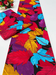 Tela Africana Estampada al Estilo Keniano, 100% Algodón, Diseño Cultural para Artesanías Textiles y Moda - Product Image 3