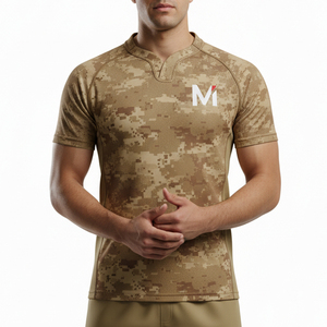 Kit de rugby personnalisé par sublimation, tissu respirant à séchage rapide, tailles homme et enfant, coutures renforcées, uniformes de rugby professionnels - Product Image 4