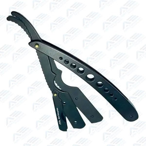 Navaja de Afeitar Ecológica para Hombre, Clásica, para Depilación Corporal, Personalizable, Profesional, de Acero Inoxidable de Primera Calidad - Product Image 3