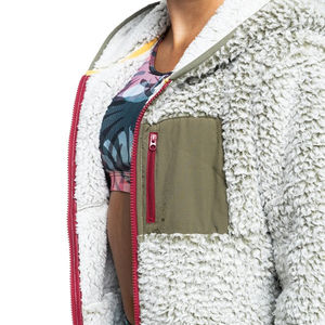 Servicio OEM: Chaqueta de Forro Polar Sherpa con Cremallera para Mujer, Venta al por Mayor, Calidad Premium, Chaqueta Sherpa Cálida a Precio Económico con OEM - Product Image 5