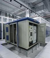 Poste de transformateur compact sur mesure de 1250 kVA, type boîtier 20 kV 400 V, avec appareillage HT/LT de marque et transformateur