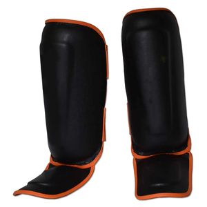 Espinilleras de Muay Thai con Logotipo Personalizado OEM, Protector de Espinilla para MMA, Espinillera de Entrenamiento de Boxeo para Adultos - Product Image 1