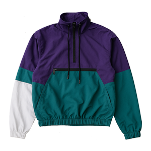 Women Color Blocking Tracksuit Set Half-<b>Zip</b> Hoodie <b>Shorts</b> Quick Dry Lightweight Sporty Loose Fit Summer Casual Wear - Product Image 6