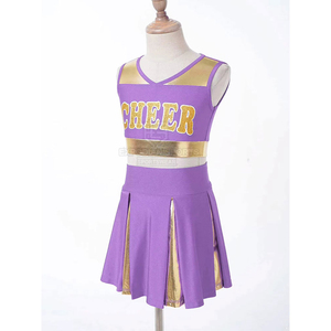 Uniforme de cheerleading pour femmes en matériau durable, séchage rapide, 100 % polyester, fabriqué par un grand fabricant, faible MOQ. - Product Image 4