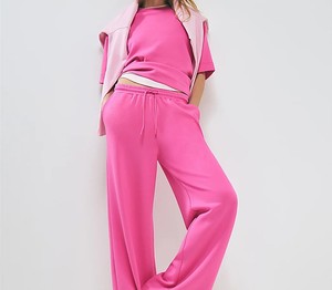 Ensemble pyjama en satin pour femmes, chemise à manches courtes et pantalon long, vêtements de nuit en deux pièces, vêtements de détente de luxe pour la maison, confortables - Product Image 6
