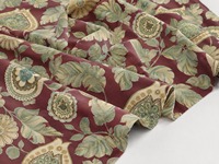 Tissu Popeline de Coton Teal Midnight Orchid, Motif Floral Aquarelle Alpine Lilac Bloom, Lavande Vintage, Ardoise, pour Garçons, Biologique et Écologique