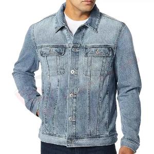 <b>Jacket</b> for <b>man</b> 100% Cotton Jeans Custom Printed Design <b>Mans</b> <b>Denim</b> <b>Jacket</b> In Best New Style Fashion Jeans <b>Jackets</b> With Logo - Product Image 1