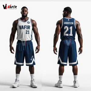 Uniformes de Baloncesto Estilo 2026, Diseño Personalizado por Sublimación, Uniforme de Baloncesto para Hombre, Conjunto de Ropa Deportiva vafir - Product Image 1