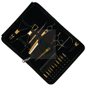 Professional Hair <b>Extension</b> <b>Micro</b> Ring Tool Kit – Premium Pliers, Loop & Pulling Needles with Hair Parting Comb - Product Image 5