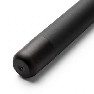 Varilla de afilar de cerámica negra de grano extrafino para cuchillos de sashimi con soporte colgante de acero inoxidable ecológico y resistente a impactos - Product Image 2