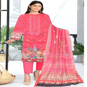 ชุดเดรสฤดูร้อน-ชุดสูทปากีสถานสำหรับผู้หญิง3ชิ้นปักลายด้วย AF Fashion Vol 2ชุดสำหรับผู้หญิง Salwar Kameez - Product Image 6