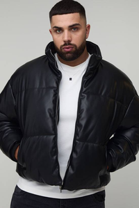 Chaqueta de Invierno Acolchada Transpirable y Resistente al Viento de Alta Calidad para Hombre con Cierre de Cremallera con Logotipo Personalizado, Servicio OEM, Acabado Lavado - Product Image 4