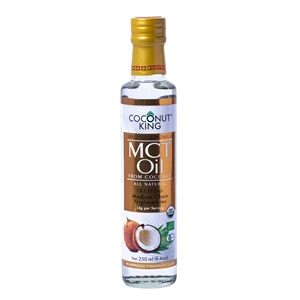 Huile de noix de coco MCT biologique Coconut King 250ML - Product Image 1