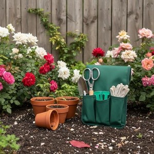 Organisateur de rangement en tissu - Vert, pour lit, vente en gros - Product Image 4