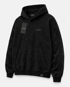 Sweat-shirts à capuche pour hommes en coton 100% à séchage rapide, respirants, couleurs personnalisées, qualité supérieure, effet délavé, streetwear uni - Product Image 2