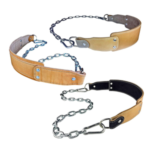 Heavy Duty Non-Slip Weight Lifting <b>Belt</b> Waterproof Breathable Unisex Weightlifting Dip <b>Belt</b> | Custom Logo Leather <b>Belts</b> for Gym - Product Image 4