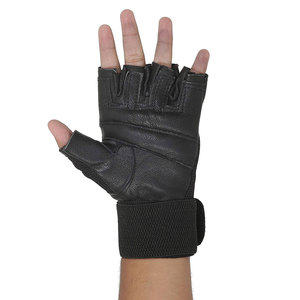 Gants de cyclisme d'été en maille demi-doigts OEM en Spandex véritable et cuir, vente en gros, pour le cyclisme sur route - Product Image 5