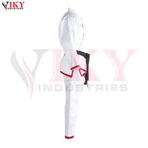 Judogi con Cinturón, Resistente para Entrenamiento y Competición, Transpirable, 100% Algodón, Ropa de Artes Marciales con Corte Automatizado, Trajes de Judo - Product Image 3
