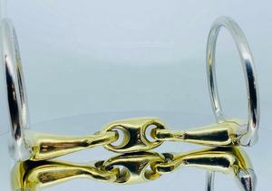 Mors à œil rond pour cheval de haute qualité, mélange de cuivre, mors en acier inoxydable massif, fabricant de mors pour cheval en Inde - Product Image 4