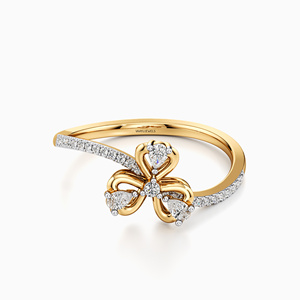 Anillo de flores con diamantes cultivados en laboratorio de lujo, oro de 10K, 14K, 18K, plata 925, 935, anillo de compromiso romántico con forma de pera, regalo para esposa - Product Image 4