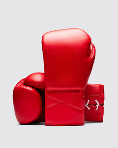 Guantes de Boxeo Profesionales 2026 de Cuero Vacuno y Cuero PU, Color Blanco Dorado, de Alta Calidad para Combate - Product Image 4