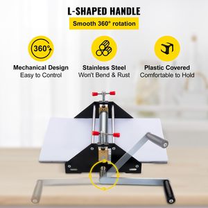Presse à graver professionnelle entièrement métallique, taille standard 11''L x 10''W x 6,8''H pour la gravure - Product Image 5
