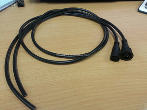 Nouvelle arrivée 2464 22Awg assemblages de câbles d'alimentation étanches 2 fils/câbles à 2 broches PVC 1.5M de longueur 2 fils/câbles à 2 broches PVC 1.5M - Product Image 3